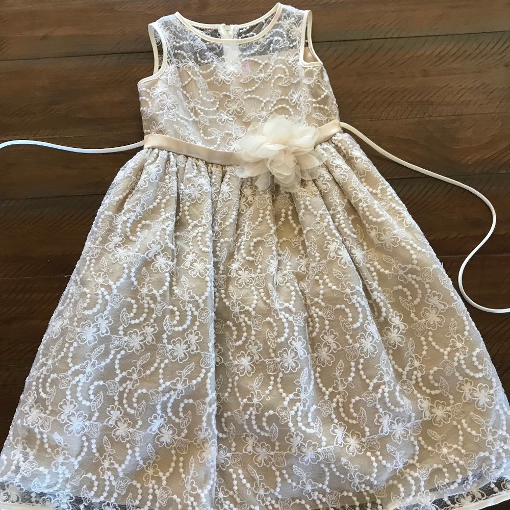 Girls flower girl dress